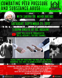 Sheik Mehdi Hazari - Combating Peer Pressure and Substance Abuse